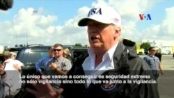 Trump asegura que sin muro "no haremos nada"