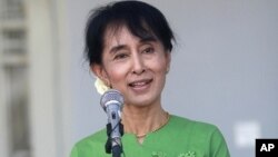 Aung San Suu Kyi melawat ke sejumlah negara di Eropa (foto: dok).