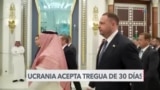 Ucrania acepta tregua de 30 días durante reunión con EEUU