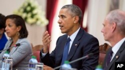 Obama alipokuwa nchini Kenya.