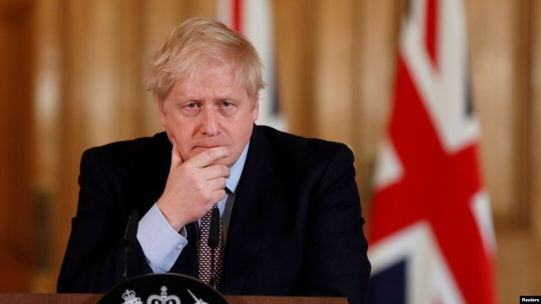 Umushikiranganji wa mbere w'Ubwongereza Boris Johnson. 
