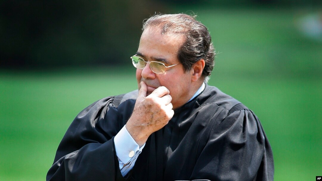 Thẩm phán Tối cao Pháp viện Antonin Scalia.