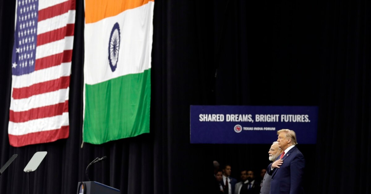 Trump Joins Indian PM for 'Howdy Modi' Rally