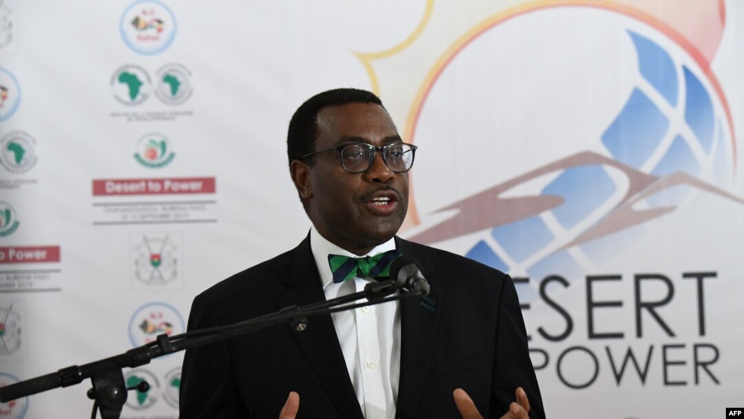 Umukuru w’ibanki ijejwe iterambere muri Afrika, Akinwumi Adesina