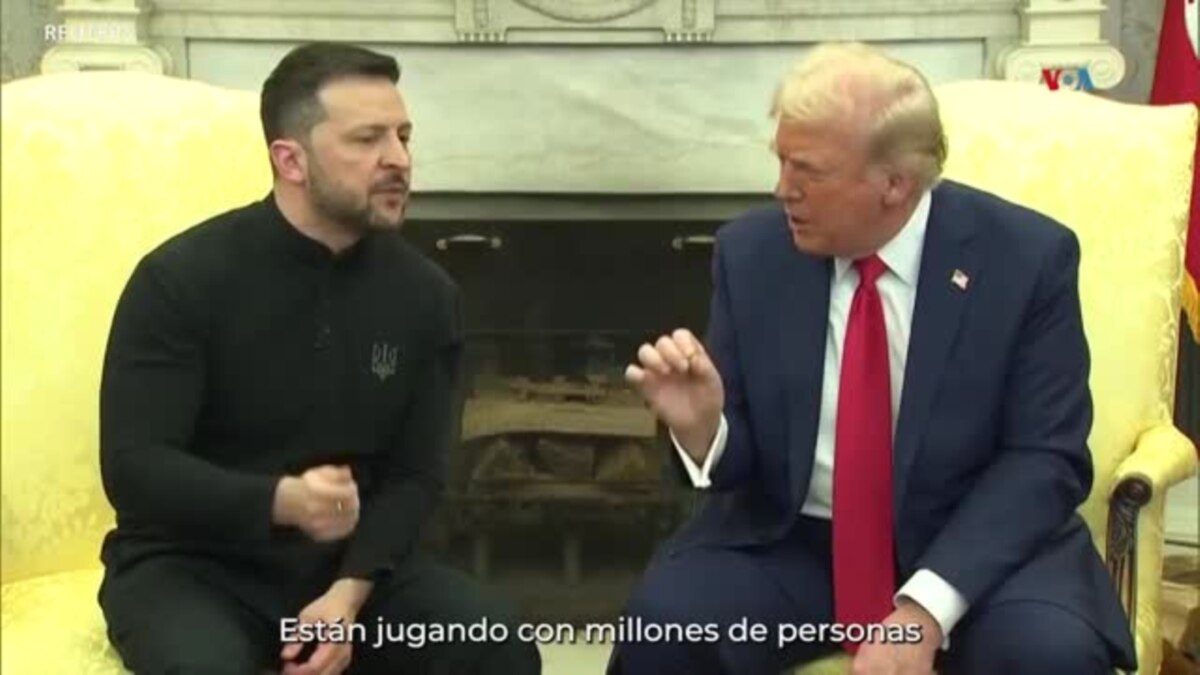 Tensa reunión entre Trump y Zelenskyy, JD Vance interviene