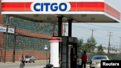 Citgo tiene una red de estaciones de gasolina en EE.UU. como esta en Kearny, New Jersey.