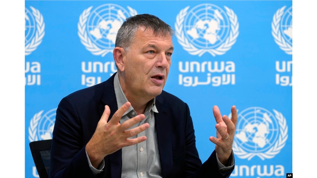 Filistinli Mültecilere Yardım Dairesi Başkanı Philippe Lazzarini