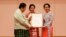 စီးပွားရေးလုပ်ငန်းရှင်ကြီးများမှ လှူဒါန်းငွေကို နိုင်ငံတော် အတိုင်ပင်ခံ လက်ခံ။ (အောက်တိုဘာ ၂၀-၂၀၁၇)