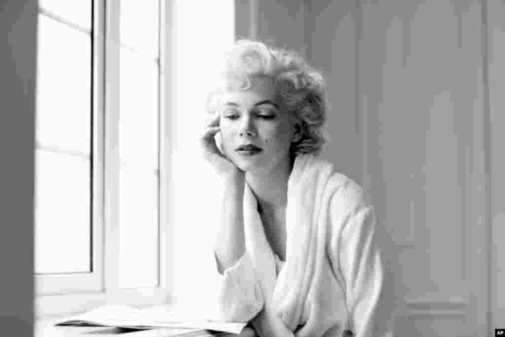 Michelle Williams portrayed Marilyn Monroe in "My Week With Marilyn," which won her a Best Actress nomination. (Photo: The Weinstein Co.)