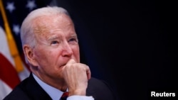 Arhiva - Predsjednik SAD Joe Biden u Bijeloj kući, 30. avgusta 2021.