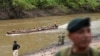 Migrants arrive at the migrant reception center after crossing the Darien Gap, in the village of Lajas Blancas, Darien Province, Panama, Sept. 26, 2024. 