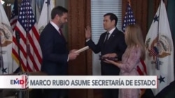 Marco Rubio asume como secretario de Estado de EEUU