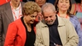 Dilma Roussef e Lula da Silva