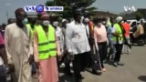 VOA60 AFIRKA: A Kamaru Jami'an Birnin Douala, Sun Saka Takunkumin Rufe Baki Da Canci Don Hana Yaduwar COVID-19