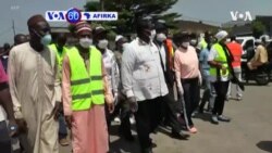 VOA60 AFIRKA: A Kamaru Jami'an Birnin Douala, Sun Saka Takunkumin Rufe Baki Da Canci Don Hana Yaduwar COVID-19