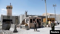 بگرام ائیر بیس، جس کا کنٹرول افغان فوج کے حوالے کر دیا گیا ہے۔ دو جولائی دو ہزار اکیس ۔ فوٹو رائٹرز