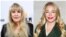 In this combination photo, Stevie Nicks attends the premiere of the "The Book of Henry" in Culver City, California, June 14, 2017, left, and LeAnn Rimes attends the 82nd Annual Rockefeller Center Christmas Tree Lighting Ceremony in New York, Dec. 3, 2014.
