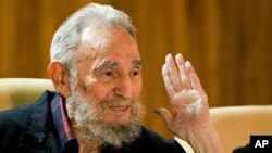 피델 카스트로 전 쿠바 국가평의회 의장. 지난해 2월 촬영한 사진이다.