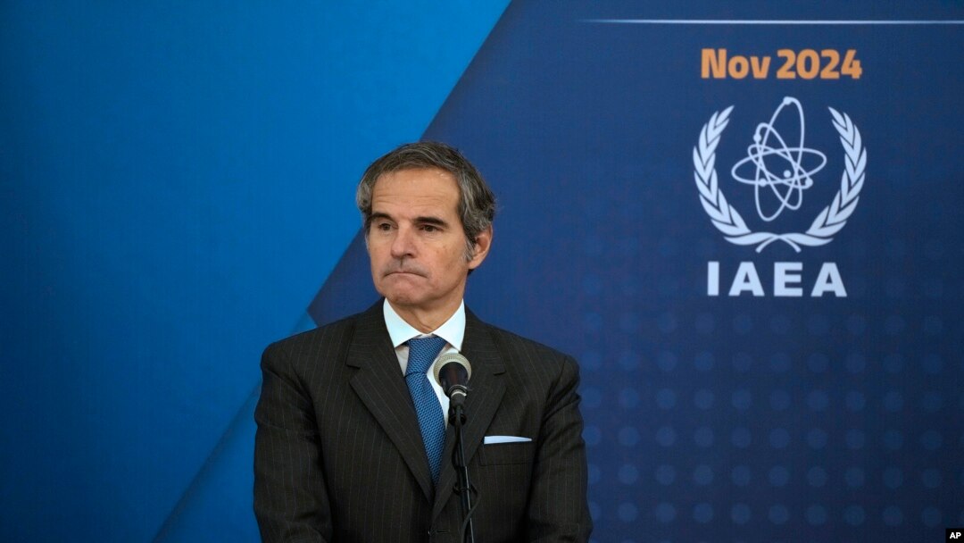 Tổng giám đốc Cơ quan Nguyên tử năng Quốc tế (IAEA) Rafael Grossi ngày 6/12/2024 nói Iran đang tăng “mạnh” việc làm giàu uranium lên tới 60% độ tinh khiết, gần bằng khoảng 90% cấp độ vũ khí.