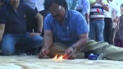 SHORT VIDEO: Նկարչություն կրակով