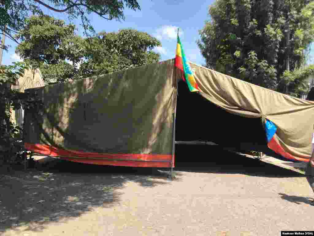 Selam square voting station, Hawasa, Ethiopia, Tuesday, November 19, 2019