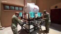 美国海军巴林基地面对新冠如临大敌