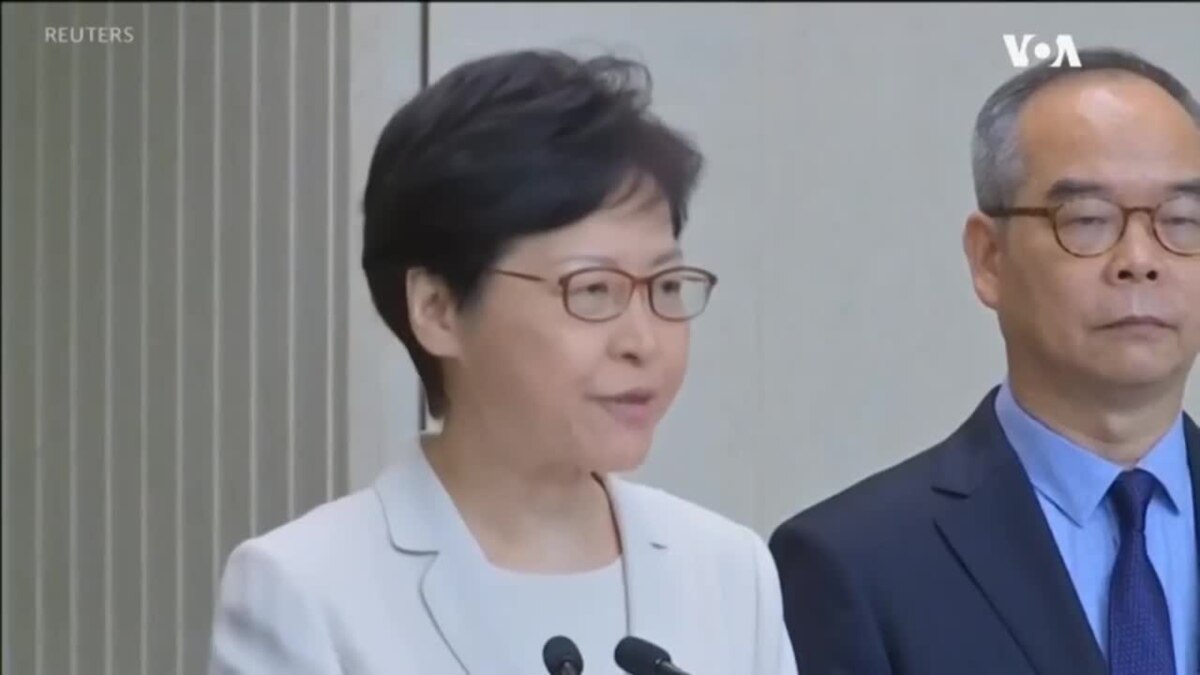 香港风云 19年9月5日 香港特首林郑月娥宣布撤回逃犯条例