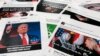 U.S. -- Some of the Facebook and Instagram ads linked to a Russian effort to disrupt the American political process and stir up tensions around divisive social issues, released by members of the U.S. House Intelligence committee, are photographed in Washington Post.