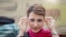 مطهره گونه‌ای، دانشجوی معترض رشته دندانپزشکی در دانشگاه تهران، که از تحصیل محروم و به حبس محکوم شده است (آرشیو)