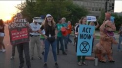 В Вашингтоне прошли демонстрации против климатического кризиса