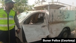 Blast on Buner police 