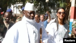 Yahya Jammeh da mayarsa Zineb Jammeh