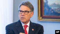 Le Secrétaire américain à l’énergie, Rick Perry