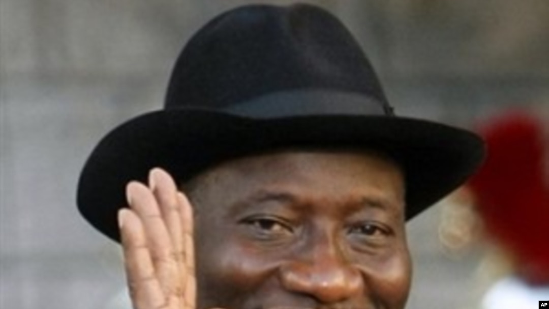 Nigerian President Goodluck Johnathan