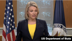 Juru bicara Departemen Luar Negeri Amerika, Heather Nauert