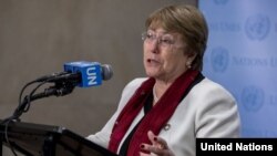 BM İnsan Hakları Yüksek Komiseri Michelle Bachelet