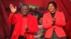 The late Morgan Richard Tsvangirai and his wife, Elizabeth.