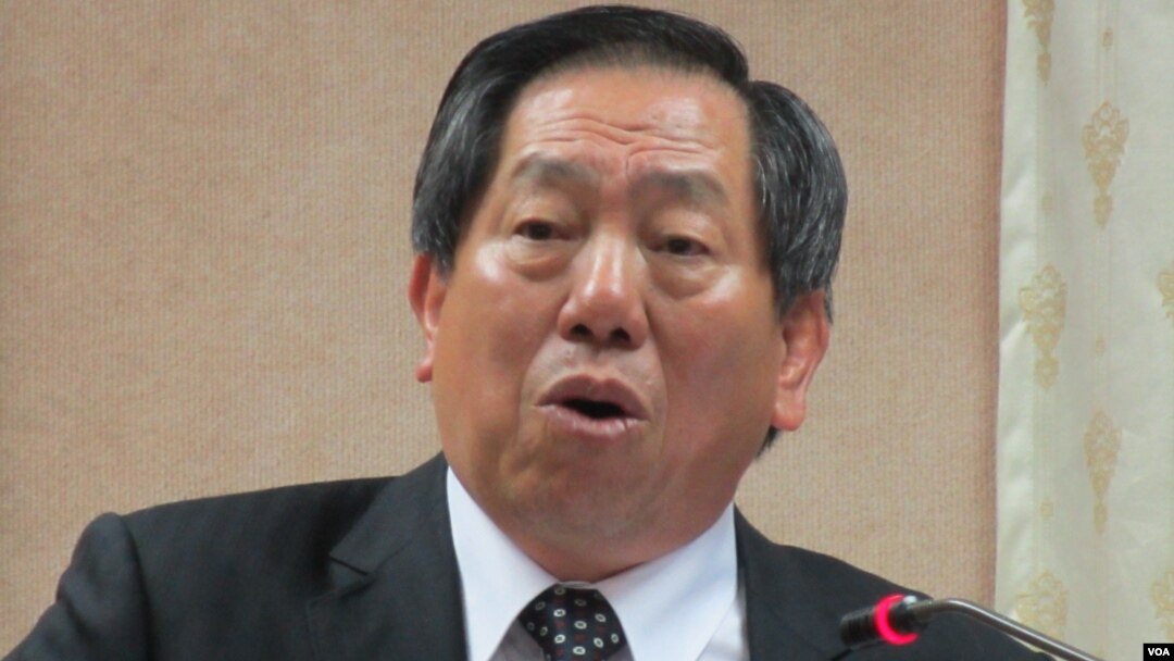 台灣國家安全局長 蔡得勝(美國之音張永泰拍攝)