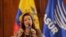 La ministra de Relaciones Exteriores de Ecuador, María Fernanda Espinosa quiere trabajar en su campaña para presidir la próxima reunión de la Asamblea General de la ONU.