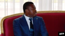 Le Président du Togo Faure Gnassingbé à Abidjan, Côte d'Ivoire, le 20 novembre 2017. ISSOUF SANOGO / AFP