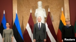 Baltic Prime Ministers meeting in Riga