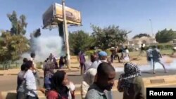 Une manifestation anti-gouvernementale à Omdurman, au Soudan, le 9 janvier 2018