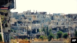 L'opposition syrienne a dénoncé de nouvelles destructions dans quatre villes du pays