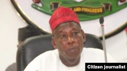 KANO: Dr. Abdullahi Umar Ganduje gwamnan Kano