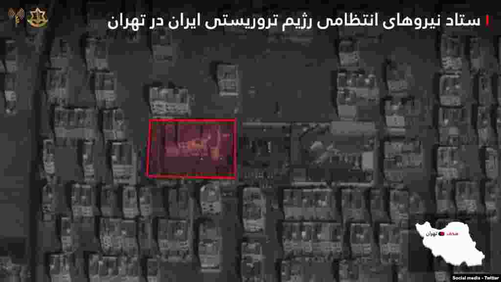 برخی از مهم‌ترین نقاطی که به‌گفته ارتش اسرائیل در «موج دوازدهم» حملات در ایران هدف قرار گرفته است