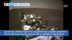 VOA60 Ameerikaa- NASA scientists have unveiled first-of-a-kind video of last week's Mars rover landing