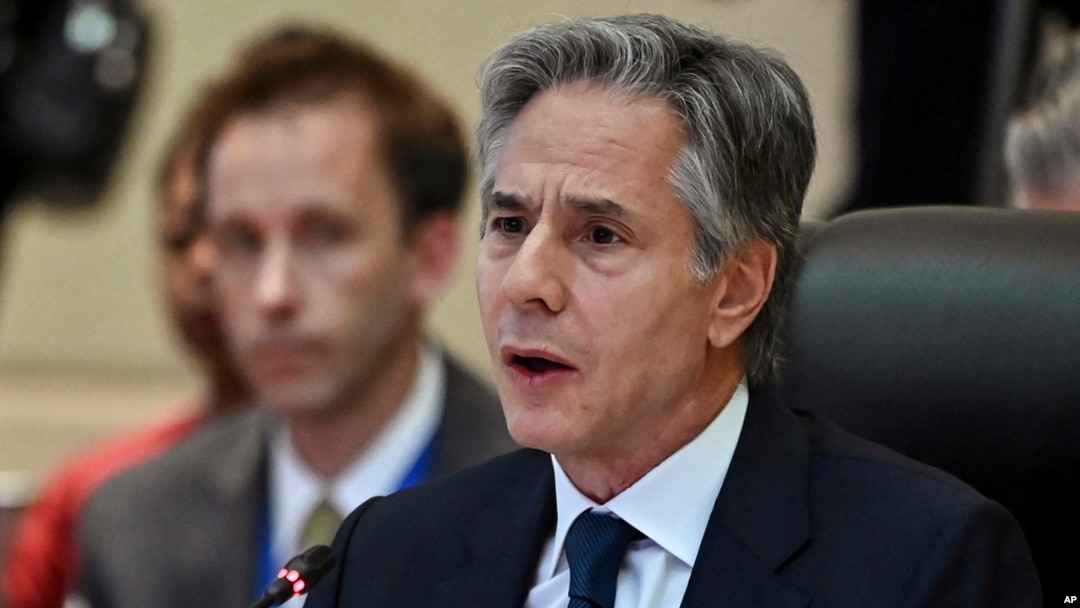 Američki državni sekretar Antony Blinken govori na 12. samitu ASEAN-SAD u Vientianeu, Laos, 11. oktobra 2024.
