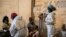 Health workers treat cholera patients at the Bwaila Hospital in Lilongwe, Malawi, on Jan. 11, 2023.