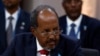 FILE - Somalia's President Hassan Sheikh Mohamud looks on during a meeting at the U.S.-Africa Leaders Summit 2022 in Washington, Dec. 13, 2022. 
