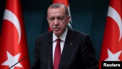 레제프 타이이프 에르도안 터키 대통령. 